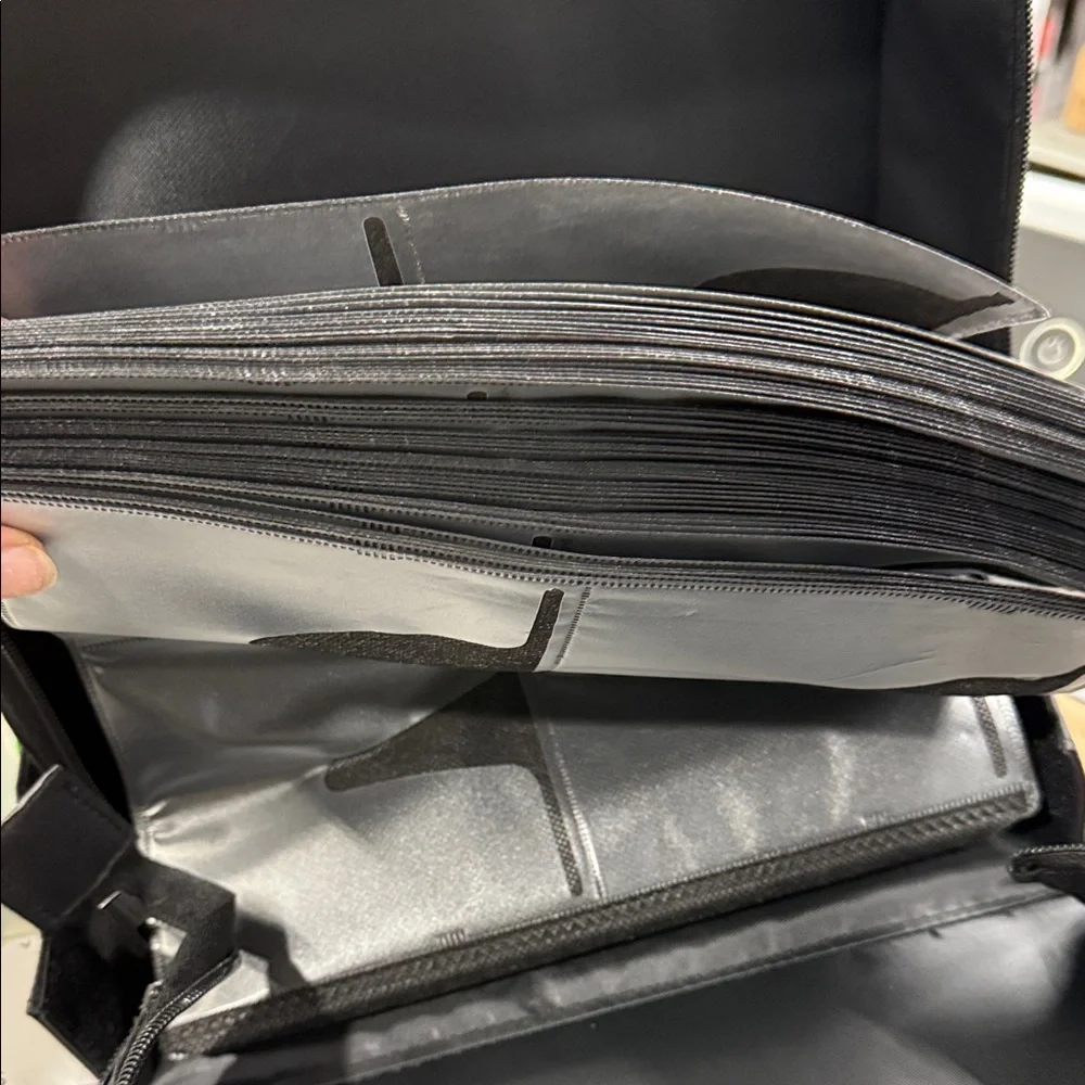 Black Document Organizer Binder